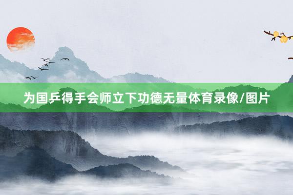 为国乒得手会师立下功德无量体育录像/图片