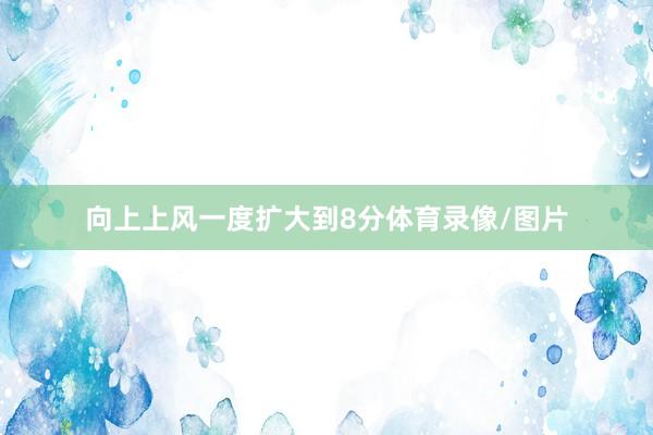 向上上风一度扩大到8分体育录像/图片