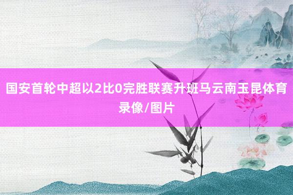国安首轮中超以2比0完胜联赛升班马云南玉昆体育录像/图片